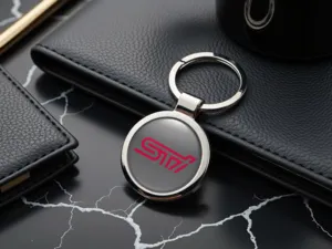 Subaru Porte-clés Personnalisés Brillants Métal Élégant